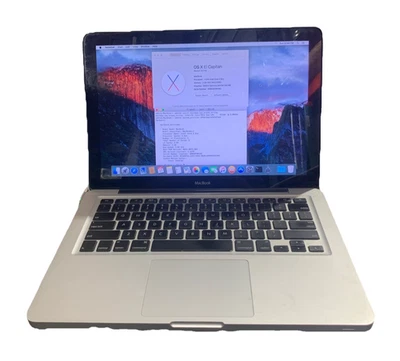 2008 MacBook Pro A1278 13" Intel Core 2 Duo@2.0GHz 2GB RAM 160GB HDD El Capitan - Image 1 of 4