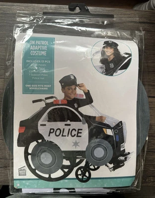 On Patrol Adaptive Costume- Wheelchair Halloween Costume - Image 1 of 2
