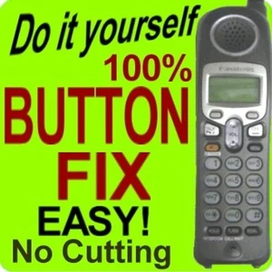 Reparación de botones de teclado Panasonic KX-TG2357S KX-TG2480S KX-TGA233 KX-TGA236 - Imagen 1 de 4