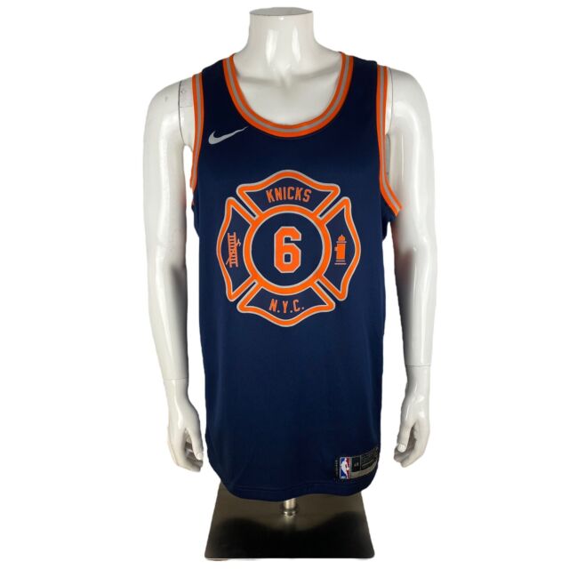 2018/2019 Nike Kristaps Porzingis New York Knicks City Edition Jersey NYFD  Sz 40