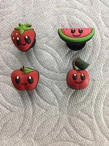 FOOD JIBBITZ WATERMELON JIBBITZ CHERRY JIBBITZ APPLE JIBBITZ STRAWBERRY JIBBITZ - Picture 1 of 5