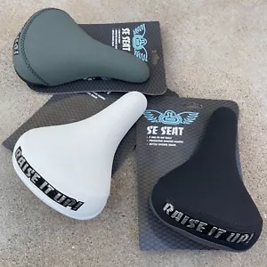 SE RACING RAISE IT UP RAILED SEAT BMX BIKES BIKE SEATS HARO GT REDLINE - Picture 1 of 13