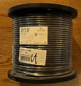 Belden 1694A RG6 Low Loss Serial Digital Coaxial Cable (500', Black) New Sealed - Picture 1 of 5