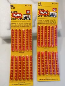 192 Colpi Super Bang Strip Caps American COWBOY Top Shot Edison Giocattoli 700A - Imagen 1 de 7