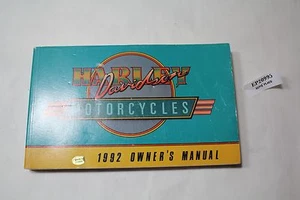 1992 Harley-Davidson Owner's Manual 99466-92 FXR Softail FL Dyna XL EPS20995 - Picture 1 of 1