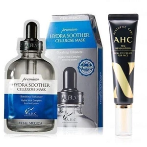 A.H.C /AHC Eye Cream For Face 30ml/S10+Hydra Soother Facial Mask 5 Sheets - Picture 1 of 12