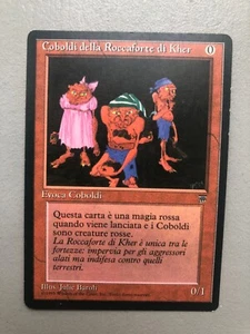 Mtg Carte Magic Legends ITA Kobolds of Kher Keep Italien MP - Picture 1 of 1