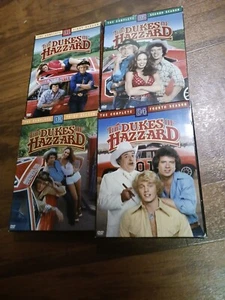 The Dukes of Hazzard TV Show DVD's Season 1 through 4 Lot - Picture 1 of 6