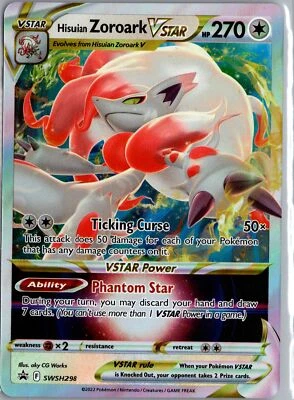 Hisuian Zoroark VSTAR SWSH: Sword & Shield Promo Cards #SWSH298 Promo - Image 1 of 2
