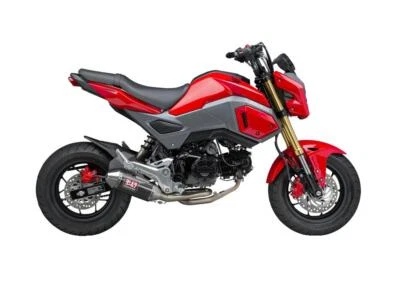 Yoshimura 12121AB251 RS-2 race exhaust system SS-CF-SS fits 2017-2020 Honda Grom - Image 1 of 4