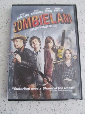 DVD de Zombieland Woody Harrelson Emma Stone Versión francesa incluida Foto 1 de 3