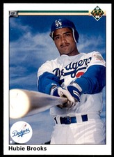 1990 Upper Deck High Series Hubie Brooks Los Angeles Dodgers. #791