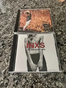INXS - 2 x CD Album Bundle Live Baby Live / Greatest Hits **EXCELLENT** - Imagen 1 de 3