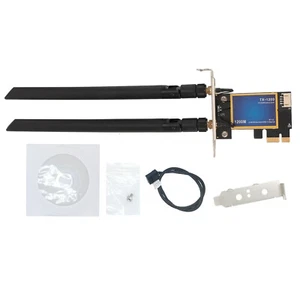 TX-1200 Network Card AdapterSupports For 2.4Ghz-300Mbps/5Ghz-867Mbps Rate - Photo 1/18