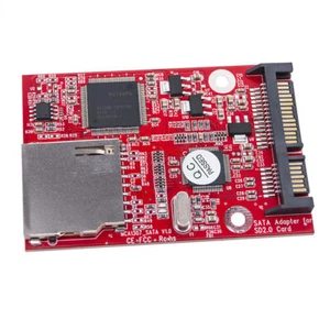 Nuevo SD a SATA 2.5" Placa Elevadora Industrial Móvil SSD Adaptador Tarjeta Soporte 128GB - Imagen 1 de 4