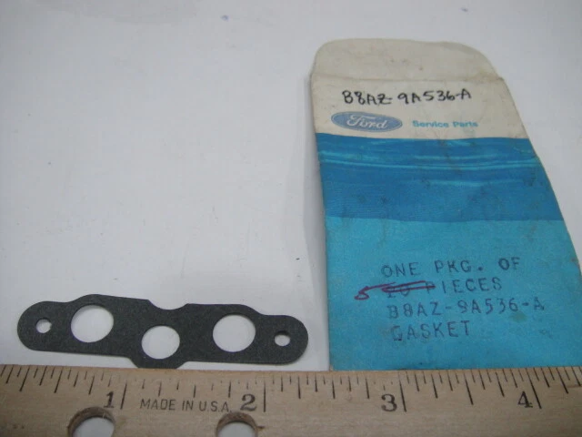 Nuevo de Lote Original Ford 1958 59 Fairlane? Junta de carburador B8AZ-9A536-A Foto 1 de 4