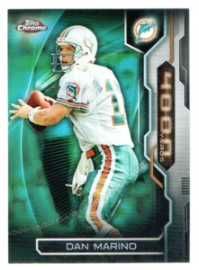 2015 Topps Chrome Dan Marino 4000 Yard Club Refractor Free Shipping - Picture 1 of 2