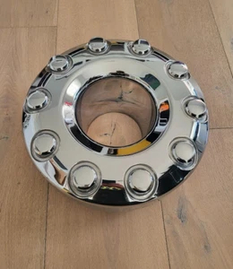 OEM 2017-2024 Ford F250 Super Duty Front Chrome 10 Lug Center Cap- HC3C-1A096-NB - Picture 1 of 6