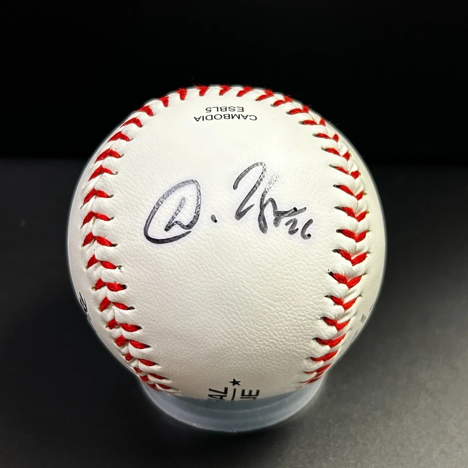 Dan Uggla #26 IP Autografiado Béisbol Marlins Bravos Gigantes Nacionales VER DESCRIPCIÓN Foto 1 de 4