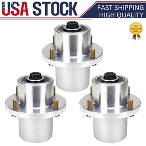 3x Deck Blade Spindle Assembly SD Mower 54" 605380 125981 For Hustler Fastrak - Picture 1 of 12