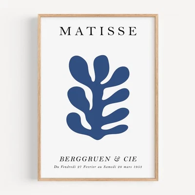 Matisse Retro Vintage Museum Art Poster Print A30_ - Image 1 of 4