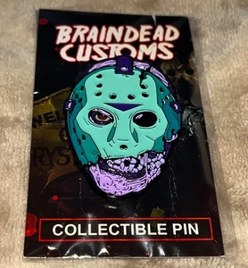 Freitag der 13. Retro Jason Emaille Pin Braindead Customs selten OOP - Bild 1 von 1