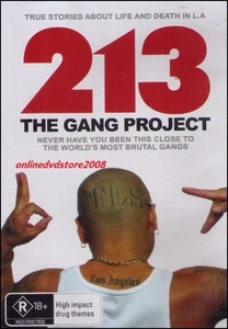 213 The GANG PROJECT - Life & Death L.A. Gangs Drugs Prison DVD NEW SEALED Reg 4 - Picture 1 of 1