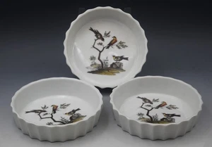 LOUIS LOURIOUX LE FAUNE METROPOLITAN MUSEUM OF ART 3 INDIVIDUAL QUICHE BAKERS - Picture 1 of 8