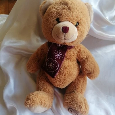 Doudou ours caramel, écharpe, La grande récré - Photo 1/4