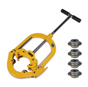 Steel Dragon Tools® H6 Hinged Pipe Cutter 4" to 6" and (4) REED® H6I6-8 Wheels - Picture 1 of 5
