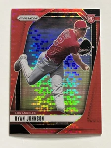 Ryan Johnson 2025 Panini Prizm (RC,SP,SN) Rookie Red Pulsar Prizm #’d 083/399 - Picture 1 of 3