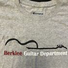 Neuf avec étiquette rare chemise championne département guitare Berklee School of Music petite NCAA