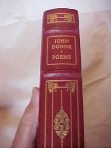 JOHN DONNE POEMS (1985  FRANKLIN LIBRARY,  OXFORD UNIV PRESS - Picture 1 of 3