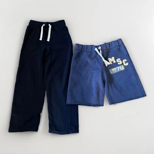 Mossimo Supply Co and 365 Kids Garanimals size 6 blue sweatpants and shorts - Picture 1 of 8