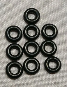 Dash # 006 O-ring 1/8" ID x 1/4" OD x 1/16" CS Buna 70 Qty: 10 - Picture 1 of 1
