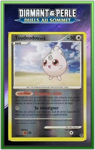 Toudoudou Reverse - DP04:Duels au Sommet - 70/106 - Carte Pokémon Française - Picture 1 of 1