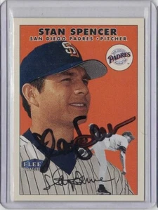 SIGNED 2000 Stan Spencer Fleer Tradition #66 Card Autographed San Diego Padres - Picture 1 of 2