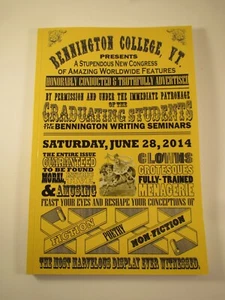 Rare Book - Bennington College Presents A Stupendous New Congress... (2014) - Foto 1 di 5