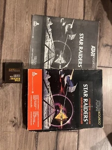 Star Raiders (Atari 400/800 8 Bit, 1980) CIB COMPLETE IN BOX - Picture 1 of 14