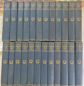 Orations from Homer to William McKinley 1902. 25 VOLUME SET (MISSING VOLUME #24 - Picture 1 of 9