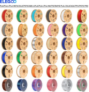 ELEGOO 3D Drucker Filament 1.75mm PLA/RAPID/Silk/PETG/TPU/ASA/Matte/PRO/ DE,1KG - Bild 1 von 131