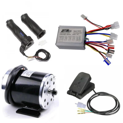 500W 24V Brush Motor Controller Battery Throttle For Electric Scooter MX350 ATV - Image 1 of 4