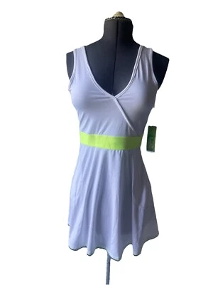 Nuevo vestido blanco tenis para mujer talla pequeña Kyodan tenis bolsillos laterales Foto 1 de 4