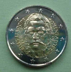 Slowakei 2 Euro Gedenkmünze 2015 Ludovít Štúr Stur Euromünze commemorative coin - Bild 1 von 1