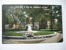 1909 East Park & Gansevoort Monument, Rome, N.Y. Postcard
