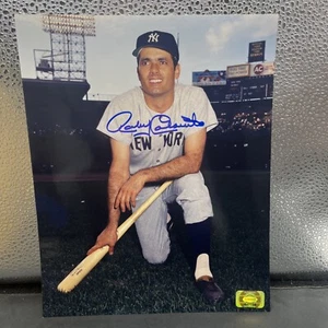 Rare - ROCKY COLAVITO Signed NY Yankees 8x10 PHOTO Hologram - Picture 1 of 2