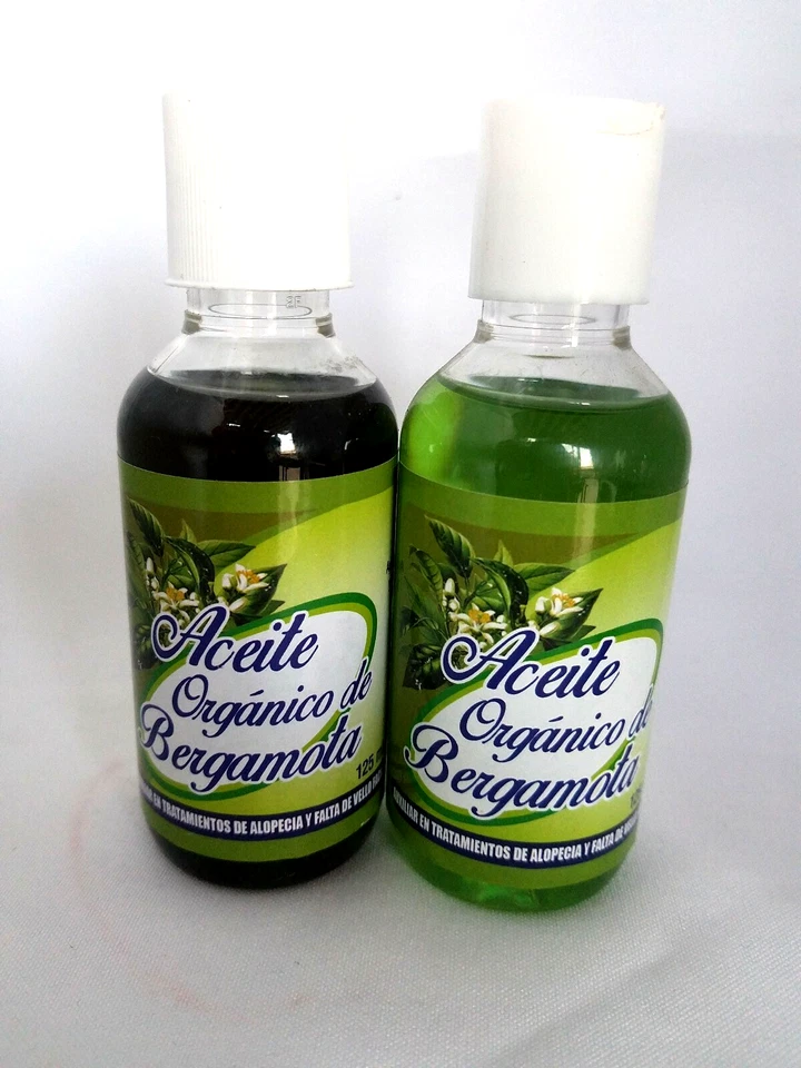 1x Aceite De Bergamota 100 Natural Organic Bergamot Oil 125 Ml 4.22 Oz