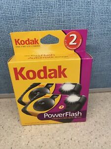 Kodak Power Flash Single Use 27 Expo Disposable Film Camera (2-Pack) Exp 04/2007