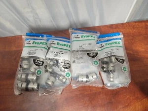 Evopex SharkBite 3" Combo Set: Couplings, T's, Caps, Reducers, 15pc Total - Picture 1 of 13