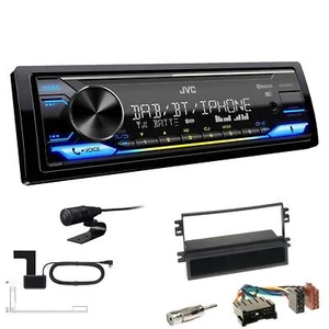 JVC KD-X472DBT Media Autoradio Bluetooth DAB+ Alexa für KIA Carens II 2002-2006 - Bild 1 von 6